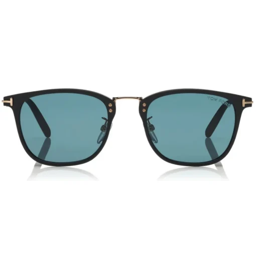 Tom Ford Eyewear Sunglasses & Eyewear-Tom Ford - Beau Sunglasses - Squared Acetate Sunglasses - Transparent Grey - FT0672 - Sunglasses - - Avvenice