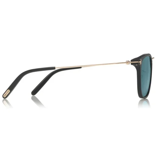 Tom Ford Eyewear Sunglasses & Eyewear-Tom Ford - Beau Sunglasses - Squared Acetate Sunglasses - Transparent Grey - FT0672 - Sunglasses - - Avvenice