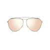 Tom Ford Eyewear Sunglasses & Eyewear-Tom Ford - Binx Sunglasses - Pilot Metal Sunglasses - Palladium - FT0681 - Sunglasses - - Avvenice
