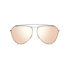 Tom Ford Eyewear Sunglasses & Eyewear-Tom Ford - Binx Sunglasses - Pilot Metal Sunglasses - Palladium - FT0681 - Sunglasses - - Avvenice