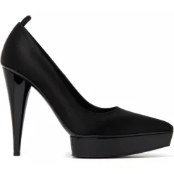 Tom Ford Shoes-- Black Calf Leather Platform Pumps - Exclusive Luxury Collection - Avvenice