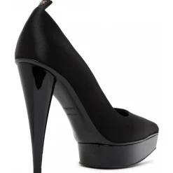 Tom Ford Shoes-- Black Calf Leather Platform Pumps - Exclusive Luxury Collection - Avvenice
