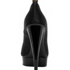 Tom Ford Shoes-- Black Calf Leather Platform Pumps - Exclusive Luxury Collection - Avvenice