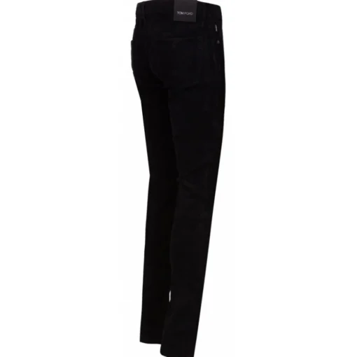 Tom Ford Trousers-- Black Corduroy Skinny Trousers - Exclusive Luxury Collection - Avvenice