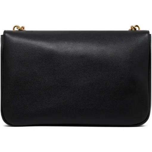Tom Ford Bags-- Black Leather Chain Link Handle Tote Bag - Exclusive Luxury Collection - Avvenice