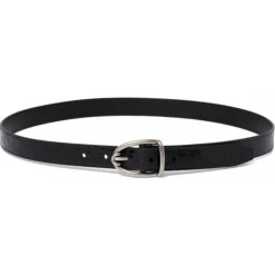 Tom Ford Belts-- Black Logo Engraved Belt - Exclusive Luxury Collection - Avvenice