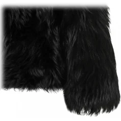 Tom Ford Jackets-- Black Shearling Fur Jacket - Exclusive Luxury Collection - Avvenice