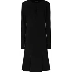 Tom Ford Dresses-- Black Stretch Midi Dress - Exclusive Luxury Collection - Avvenice