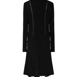Tom Ford Dresses-- Black Stretch Midi Dress - Exclusive Luxury Collection - Avvenice