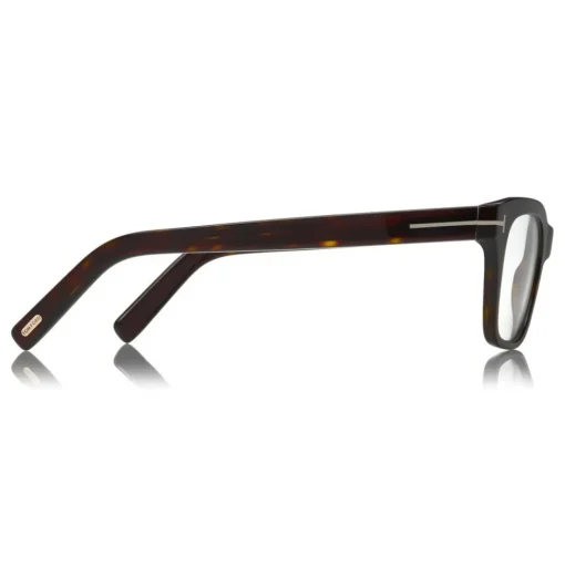 Tom Ford Eyewear Sunglasses & Eyewear-Tom Ford - Blue Block Optical Glasses - Square Optical Glasses - Dark Havana - FT5536-B - Optical Glasses - - Avvenice