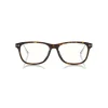 Tom Ford Eyewear Sunglasses & Eyewear-Tom Ford - Blue Block Optical Glasses - Square Optical Glasses - Dark Havana - FT5589-B - Optical Glasses - - Avvenice