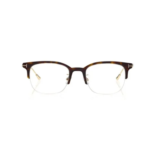 Tom Ford Eyewear Sunglasses & Eyewear-Tom Ford - Blue Block Optical Glsses - Browline Optical Glsses - Dark Havana - FT5645-D - Optical Glsses - - Avvenice