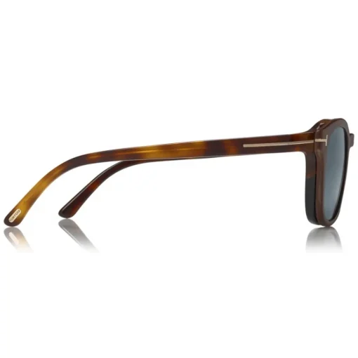 Tom Ford Eyewear Sunglasses & Eyewear-Tom Ford - Blue Block Optical Glasses - Round Optical Glasses - Dark Havana Blue - FT5532-B - Optical Glasses - - Avvenice