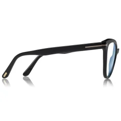 Tom Ford Eyewear Sunglasses & Eyewear-Tom Ford - Blue Block Optical Glasses - Cat-Eye Optical Glasses - Black - FT5639-B - Optical Glasses - - Avvenice