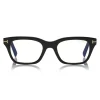 Tom Ford Eyewear Sunglasses & Eyewear-Tom Ford - Blue Block Optical Glasses - Square Optical Glasses - Black - FT5536-B - Optical Glasses - - Avvenice