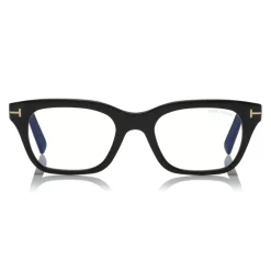 Tom Ford Eyewear Sunglasses & Eyewear-Tom Ford - Blue Block Optical Glasses - Square Optical Glasses - Black - FT5536-B - Optical Glasses - - Avvenice