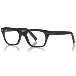 Tom Ford Eyewear Sunglasses & Eyewear-Tom Ford - Blue Block Optical Glasses - Square Optical Glasses - Black - FT5536-B - Optical Glasses - - Avvenice