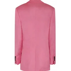 Tom Ford Jackets-- Bubblegum Pink Double Breasted Blazer - Exclusive Luxury Collection - Avvenice