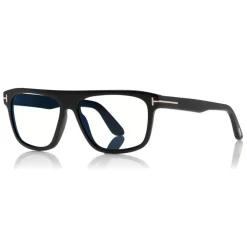 Tom Ford Eyewear Sunglasses & Eyewear-Tom Ford - Cecilio Optical Glasses - Square Acetate Optial Glasses - Black - FT0628-O - Sunglasses - - Avvenice