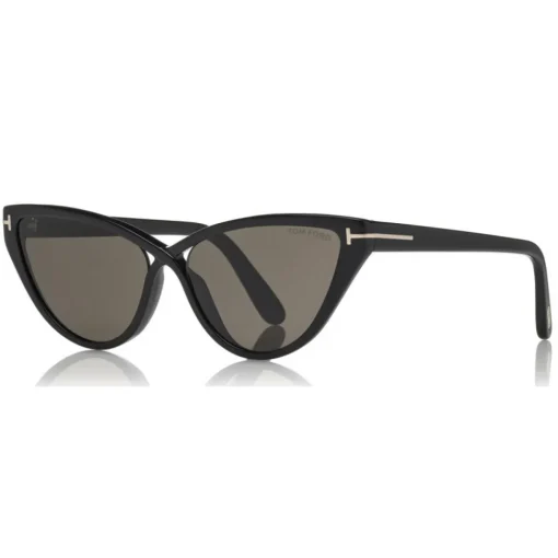 Tom Ford Eyewear Sunglasses & Eyewear-Tom Ford - Charlie Sunglasses - Cat-Eye Acetate Sunglasses - Black - FT0740 - Sunglasses - - Avvenice