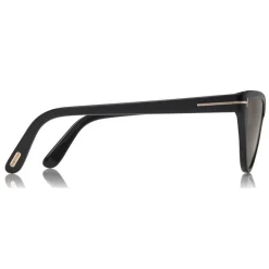 Tom Ford Eyewear Sunglasses & Eyewear-Tom Ford - Charlie Sunglasses - Cat-Eye Acetate Sunglasses - Black - FT0740 - Sunglasses - - Avvenice
