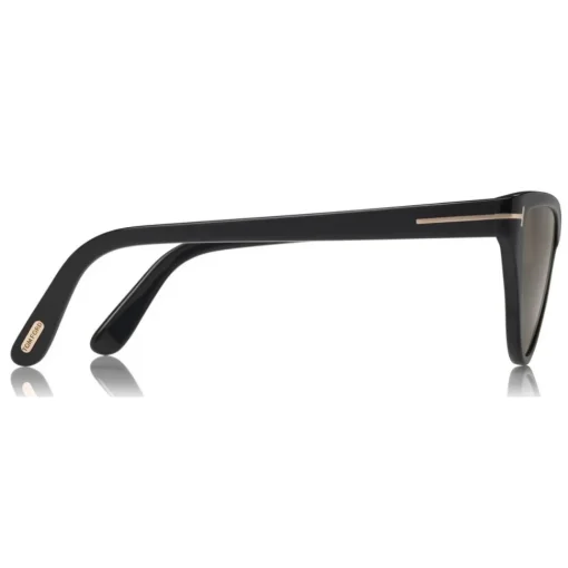 Tom Ford Eyewear Sunglasses & Eyewear-Tom Ford - Charlie Sunglasses - Cat-Eye Acetate Sunglasses - Black - FT0740 - Sunglasses - - Avvenice