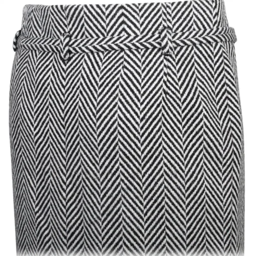 Tom Ford Skirts-- Chevron Pattern Midi Pencil Skirt - Exclusive Luxury Collection - Avvenice