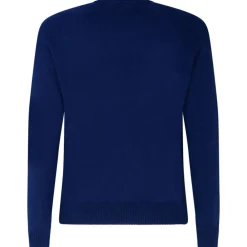 Tom Ford Knitwears-- Dark Blue Cashmere Crewneck Jumper - Exclusive Luxury Collection - Avvenice