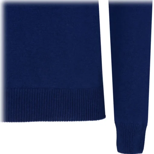 Tom Ford Knitwears-- Dark Blue Cashmere Crewneck Jumper - Exclusive Luxury Collection - Avvenice