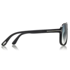 Tom Ford Eyewear Sunglasses & Eyewear-Tom Ford - Elliot Square Sunglasses - Square Sunglasses - Matte Black - FT0335 - Sunglasses - - Avvenice
