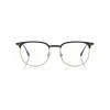 Tom Ford Eyewear Sunglasses & Eyewear-Tom Ford - Half-Rim Optical Glasses - Half-Rim Optical Glasses - Black Gold - FT5549-B – Optical Glasses - - Avvenice