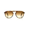 Tom Ford Eyewear Sunglasses & Eyewear-Tom Ford - Ivan Sunglasses - Round Acetate Sunglasses - Havana - FT0675 - Sunglasses - - Avvenice