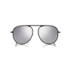 Tom Ford Eyewear Sunglasses & Eyewear-Tom Ford - Jason Sunglasses - Pilot Style Sunglasses - Black - FT0621 - Sunglasses - - Avvenice