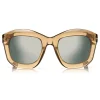 Tom Ford Eyewear Sunglasses & Eyewear-Tom Ford - Julia Sunglasses - Square Acetate Sunglasses - Green - FT0582 - Sunglasses - - Avvenice