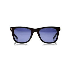 Tom Ford Eyewear Sunglasses & Eyewear-Tom Ford - Leo Square Sunglasses - Square Acetate Sunglasses - Black - FT0336 - Sunglasses - - Avvenice