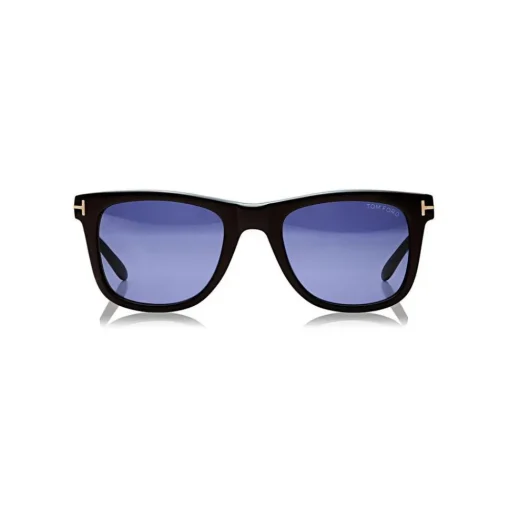Tom Ford Eyewear Sunglasses & Eyewear-Tom Ford - Leo Square Sunglasses - Square Acetate Sunglasses - Black - FT0336 - Sunglasses - - Avvenice