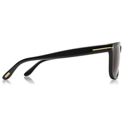 Tom Ford Eyewear Sunglasses & Eyewear-Tom Ford - Leo Square Sunglasses - Square Acetate Sunglasses - Black - FT0336 - Sunglasses - - Avvenice