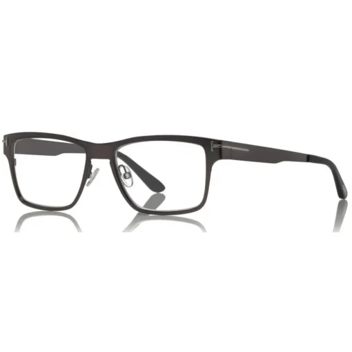 Tom Ford Eyewear Sunglasses & Eyewear-Tom Ford - Magnetic Clip Sunglasses - Square Metal Sunglasses - Ruthenium Black - FT5475 - Sunglasses - - Avvenice