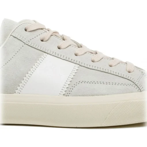 Tom Ford Shoes-- Marble and Cream Logo Patch Sneakers - Exclusive Luxury Collection - Avvenice
