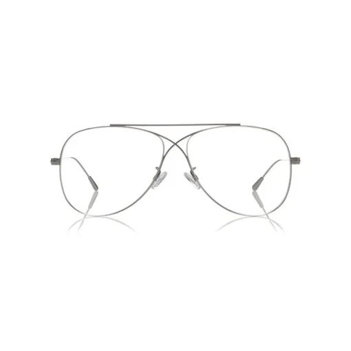 Tom Ford Eyewear Sunglasses & Eyewear-Tom Ford - Metal Criss Cross Aviators Optical Glasses - Pilot Shape - Silver - FT5531 - Optical Glasses - - Avvenice
