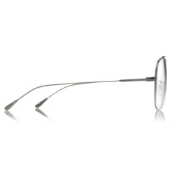 Tom Ford Eyewear Sunglasses & Eyewear-Tom Ford - Metal Criss Cross Aviators Optical Glasses - Pilot Shape - Silver - FT5531 - Optical Glasses - - Avvenice
