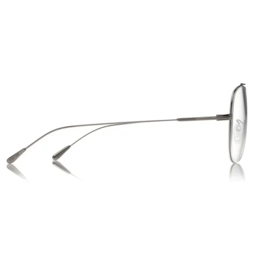 Tom Ford Eyewear Sunglasses & Eyewear-Tom Ford - Metal Criss Cross Aviators Optical Glasses - Pilot Shape - Silver - FT5531 - Optical Glasses - - Avvenice