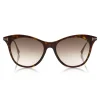 Tom Ford Eyewear Sunglasses & Eyewear-Tom Ford - Micaela Sunglasses - Cat Eye Acetate Sunglasses - FT0662 - Havana - - Avvenice