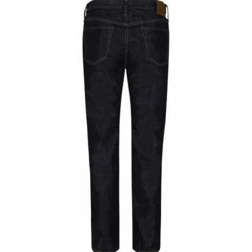 Tom Ford Trousers-- Midnight Blue Sevedge Jeans - Exclusive Luxury Collection - Avvenice