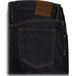 Tom Ford Trousers-- Midnight Blue Sevedge Jeans - Exclusive Luxury Collection - Avvenice