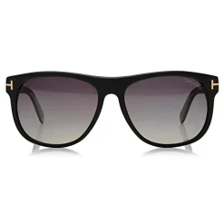 Tom Ford Eyewear Sunglasses & Eyewear-Tom Ford - Olivier Soft Square Polarized Sunglasses - Square Sunglasses - Black - FT0236P - Sunglasses - - Avvenice
