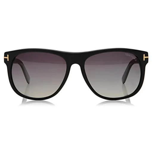 Tom Ford Eyewear Sunglasses & Eyewear-Tom Ford - Olivier Soft Square Polarized Sunglasses - Square Sunglasses - Black - FT0236P - Sunglasses - - Avvenice
