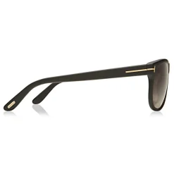 Tom Ford Eyewear Sunglasses & Eyewear-Tom Ford - Olivier Soft Square Polarized Sunglasses - Square Sunglasses - Black - FT0236P - Sunglasses - - Avvenice