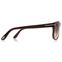 Tom Ford Eyewear Sunglasses & Eyewear-Tom Ford - Olivier Soft Sunglasses - Acetate Sunglasses - Brown - FT0236 - Sunglasses - - Avvenice