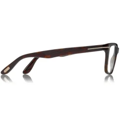 Tom Ford Eyewear Sunglasses & Eyewear-Tom Ford - Optical Glasses - Square Acetate Glasses - Dark Havana - FT5304 - Optical Glasses - - Avvenice